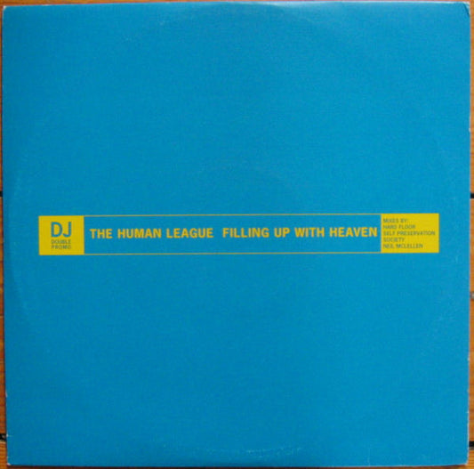 The Human League - Filling Up With Heaven (2x12", Single, Promo)