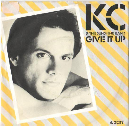 KC & The Sunshine Band - Give It Up (7", Single, Blu)