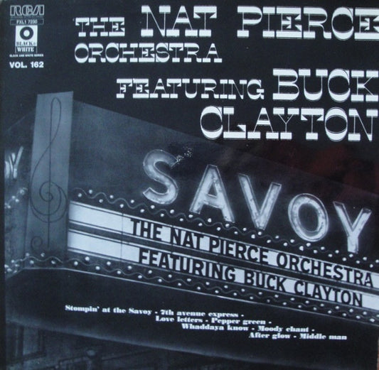 The Nat Pierce Orchestra Featuring Buck Clayton - Jam Session At The Savoy (LP, RE)