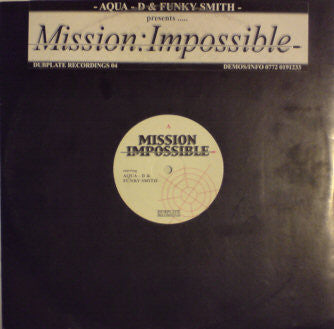 Aqua - D & Funky Smith - Mission Impossible (12")