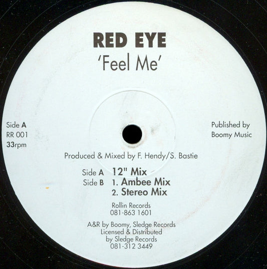 Red Eye (2) - Feel Me (12")