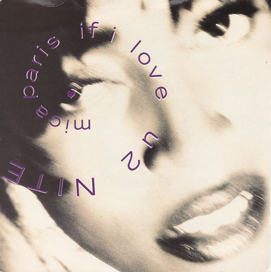 Mica Paris - If I Love U 2 Nite (7", Single)