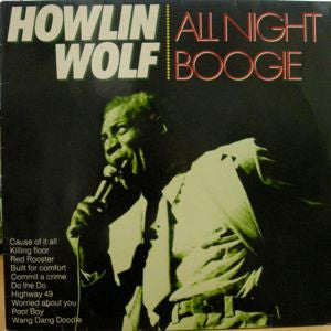 Howlin' Wolf - All Night Boogie (LP, Album, Red)