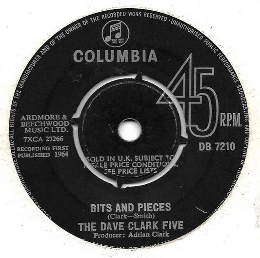 The Dave Clark Five - Bits And Pieces (7", Single)