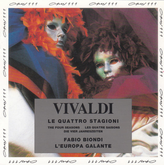 Vivaldi* - Europa Galante, Fabio Biondi - Le Quattro Stagioni (CD, Album, RE)