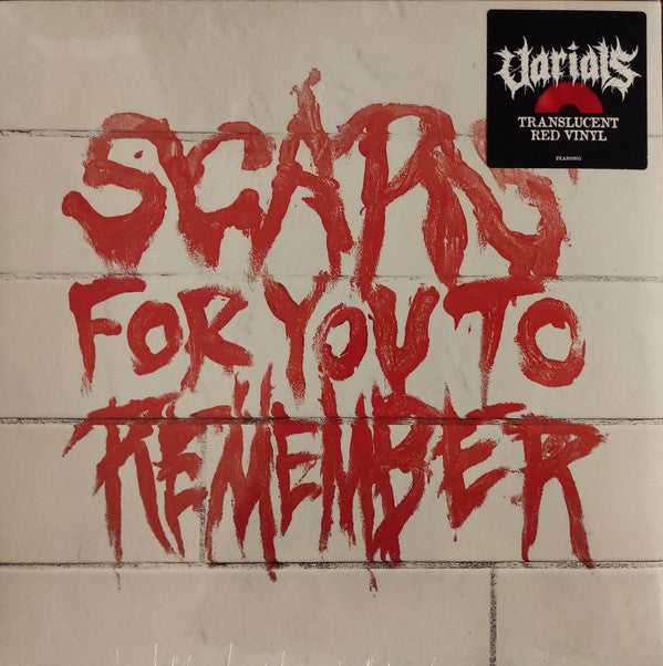 Varials - Scars For You To Remember (LP, Album, Red)