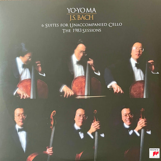 Yo-Yo Ma, J.S. Bach* - 6 Suites For Unaccompanied Cello (The 1983 Sessions) (3xLP, Pic, RE, RM)