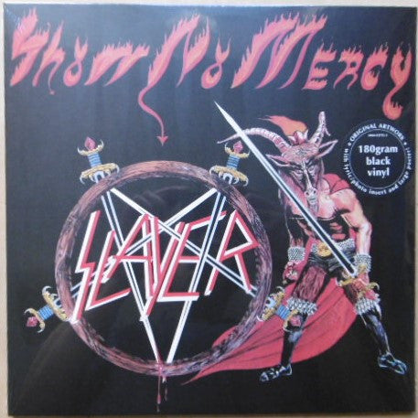 Slayer - Show No Mercy (LP, Album, RE, RM, 180)