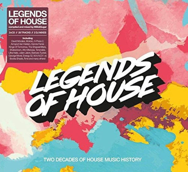 Milk & Sugar - Legends Of House (2xCD, Comp, Mixed, Dig)