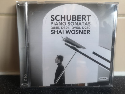 Shai Wosner - Schubert Piano Sonatas D845, D894, D958, D960 (2xCD)
