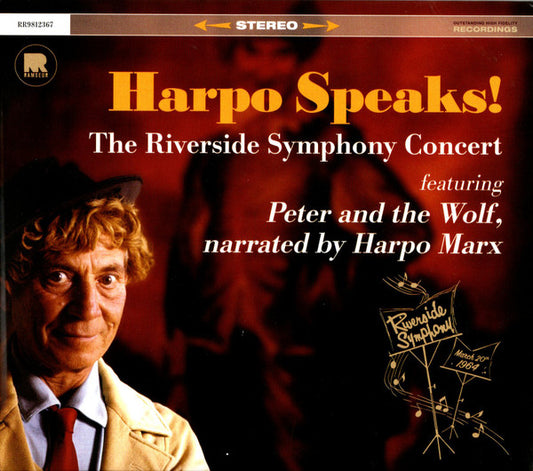Harpo Marx - Harpo Speaks! The Riverside Symphony Concert (CD, Album)