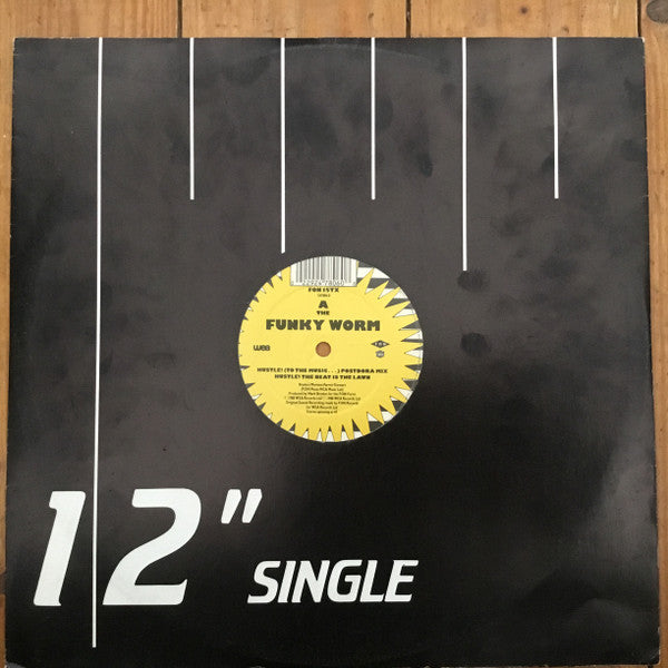 The Funky Worm* - Hustle! (To The Music...) (12", Ltd, Pla)
