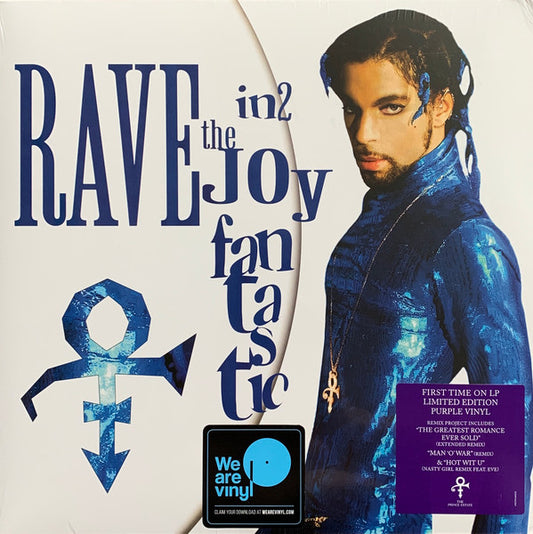 The Artist (Formerly Known As Prince) - Rave In2 The Joy Fantastic (2xLP, Album, Ltd, RE, Pur)