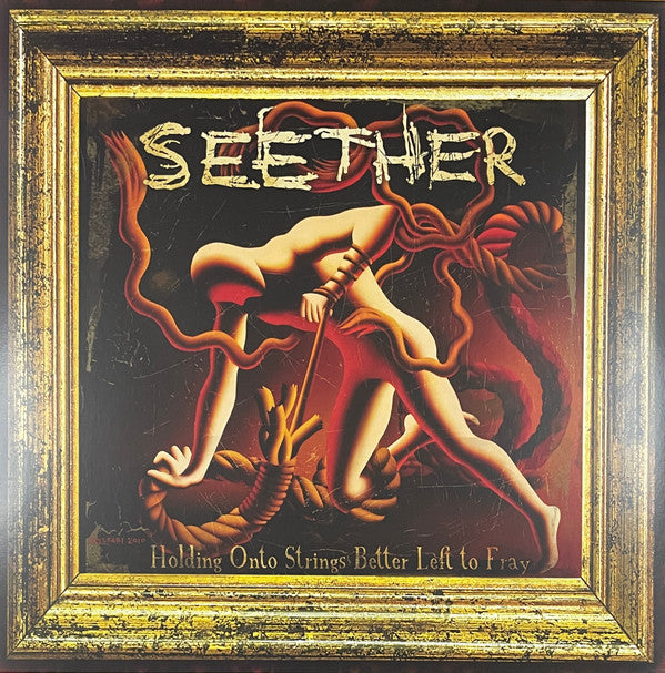 Seether - Holding Onto Strings Better Left To Fray (LP, Album, Ltd, Gre)
