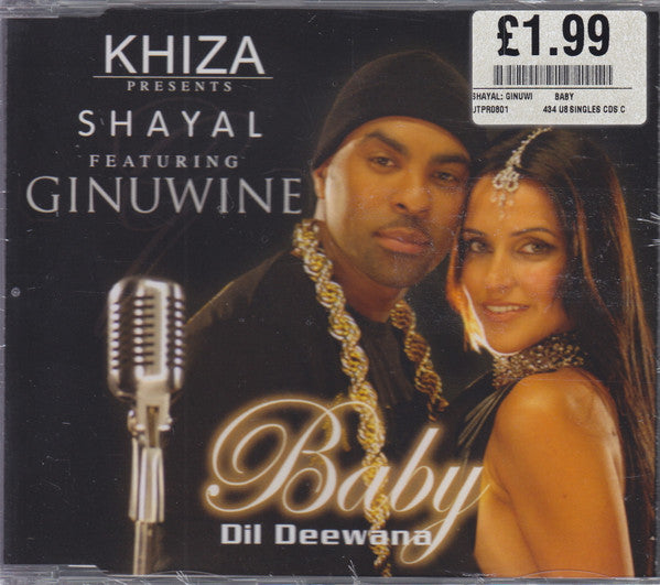 Khiza Presents Shayal Featuring Ginuwine - Baby (Dil Deewana) (CD, Single)