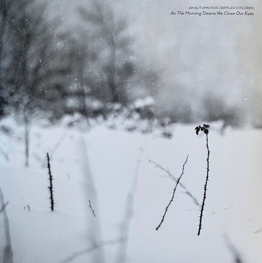 An Autumn For Crippled Children - As The Morning Dawns We Close Our Eyes (LP, Ltd, Whi)
