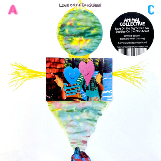 Animal Collective - Love On the Big Screen / Buddies On the Blackboard (7")