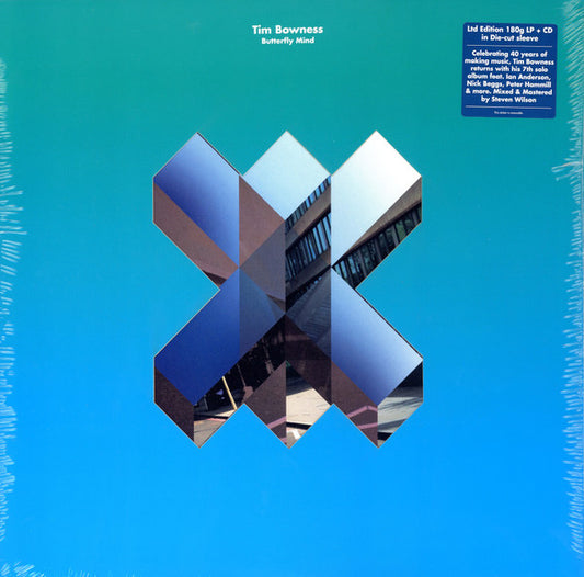 Tim Bowness - Butterfly Mind (LP, Album, 180 + CD, Album)
