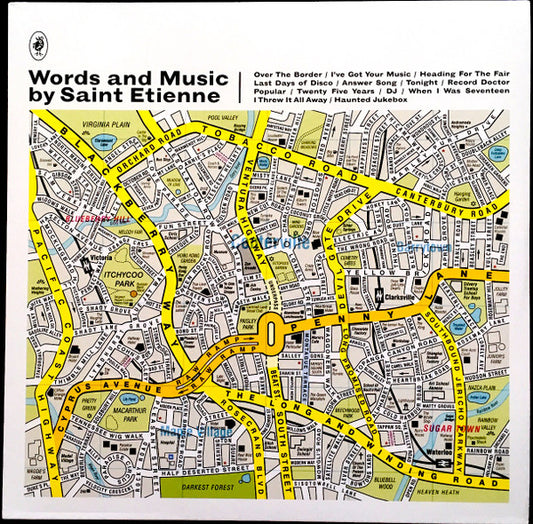 Saint Etienne - Words And Music By Saint Etienne  (LP, Album, Ltd, RE)