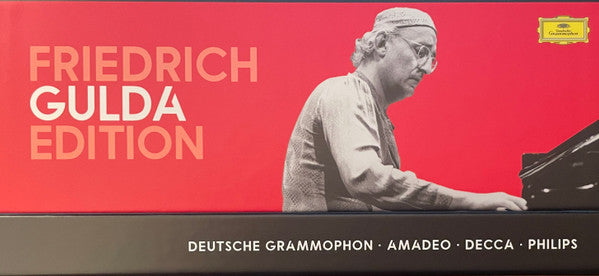 Friedrich Gulda - Edition  (Deutsche Grammophon . Amadeo . Decca . Philips) (Box, Comp, Ltd + 84xCD, Mono, RM + DVD-V, Copy Pro)