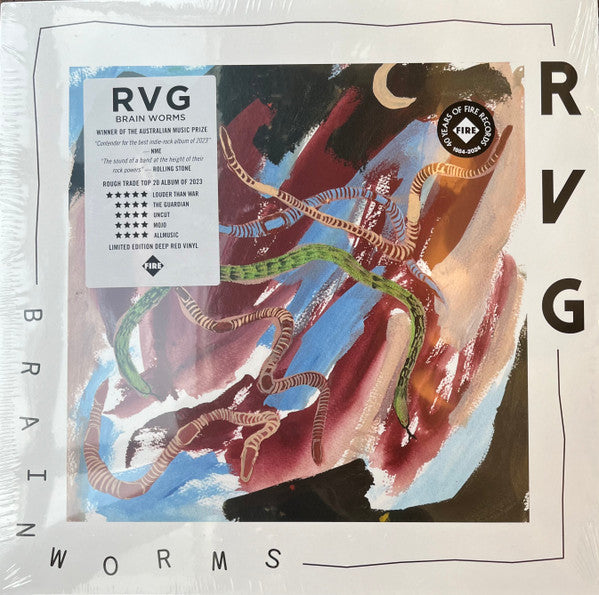 RVG (3) - Brain Worms (LP, Album, Ltd, RP, Dee)