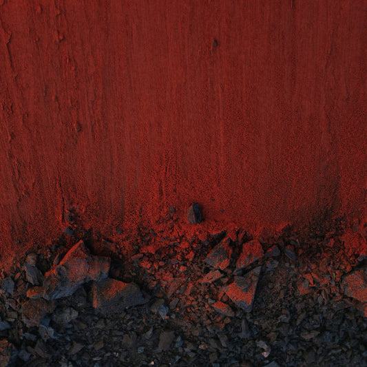 Moses Sumney - Black In Deep Red, 2014 (12", S/Sided, EP, RSD, Etch, Red)
