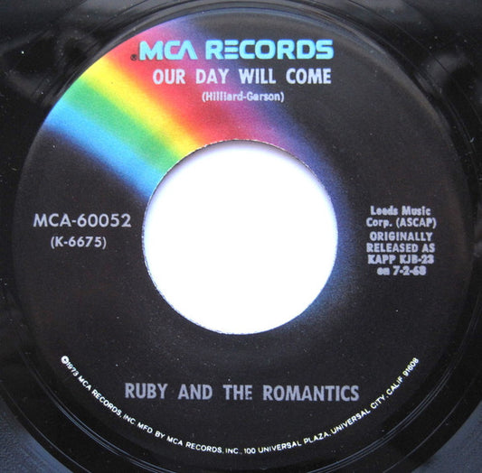 Ruby And The Romantics - Our Day Will Come (7", RE)