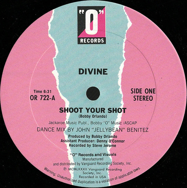 Divine - Shoot Your Shot / Jungle Jezebel (12")