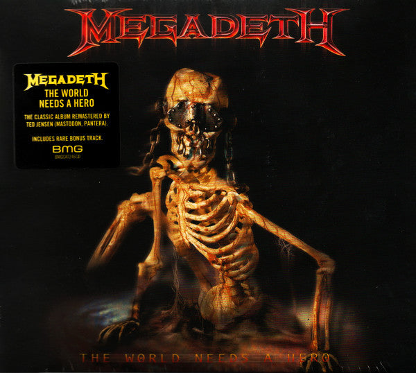 Megadeth - The World Needs A Hero (CD, Album, RE, RM, Dig)