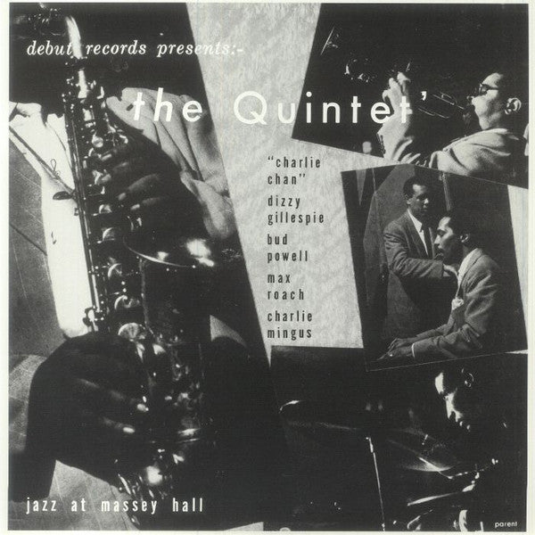 The Quintet - Jazz At Massey Hall (LP, Album, Mono, RE)