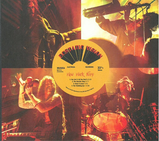 Ecstatic Vision - Raw Rock Fury (CD, Album, P/Mixed)