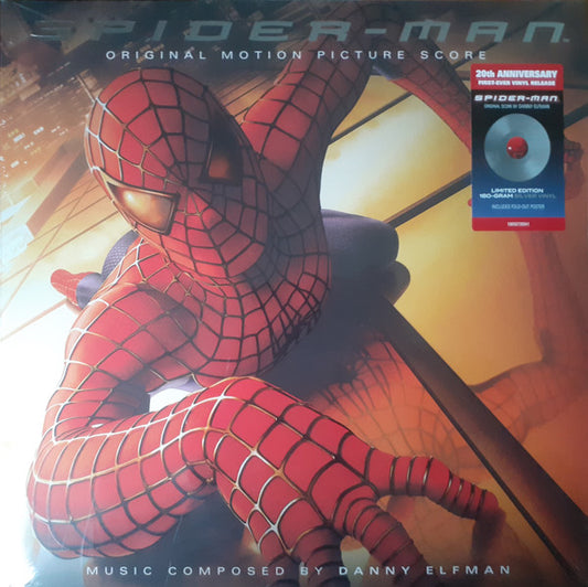 Danny Elfman - Spider-Man (Original Motion Picture Score) (LP, Ltd, RE, Sil)