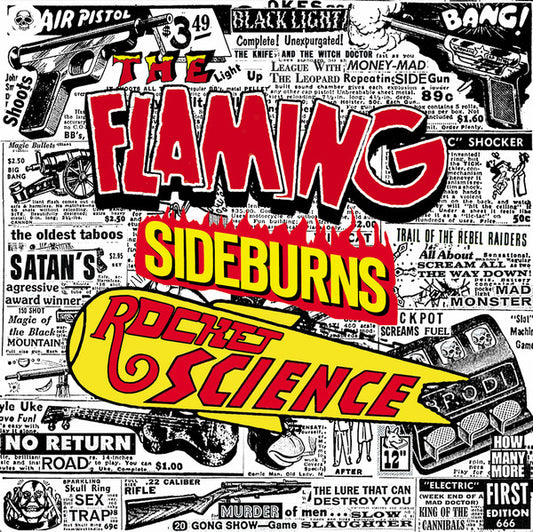 The Flaming Sideburns - Rocket Science (Original Artyfacts From The Psychedelic Era 1996–1999) (LP, Comp)