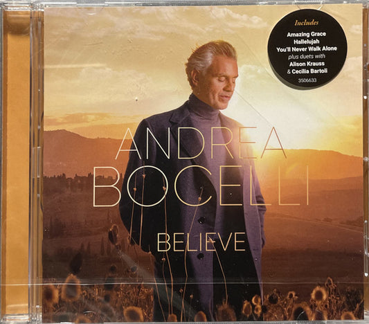 Andrea Bocelli - Believe (CD, Album)