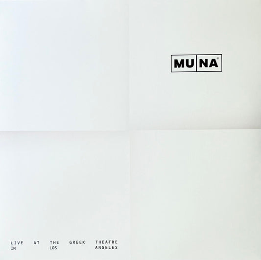 Muna - Live At The Greek Theatre Los Angeles (2xLP, Album, Ltd, Sil)