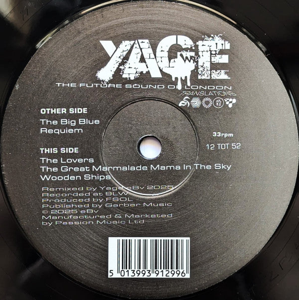 Yage, The Future Sound Of London - Translations (12", Ltd)