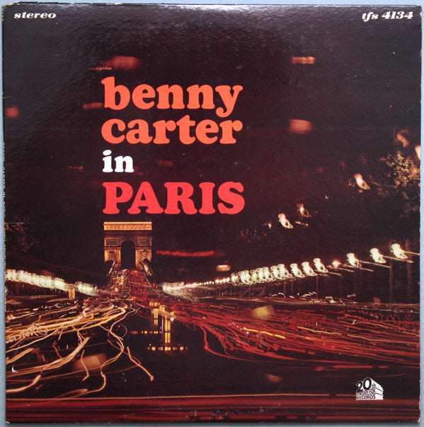 Benny Carter - Benny Carter In Paris (LP, Album)