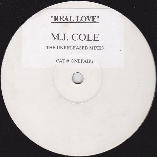 Drizabone - Real Love (The Unreleased Mixes) (12", Unofficial, W/Lbl)