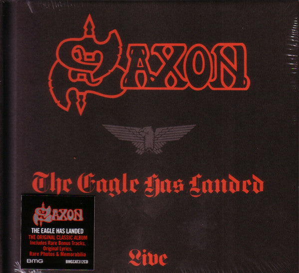 Saxon - The Eagle Has Landed (Live) (CD, Album, RE, RM, Med)