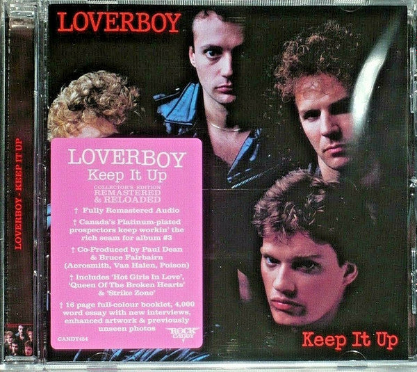 Loverboy - Keep It Up (CD, Album, RM)