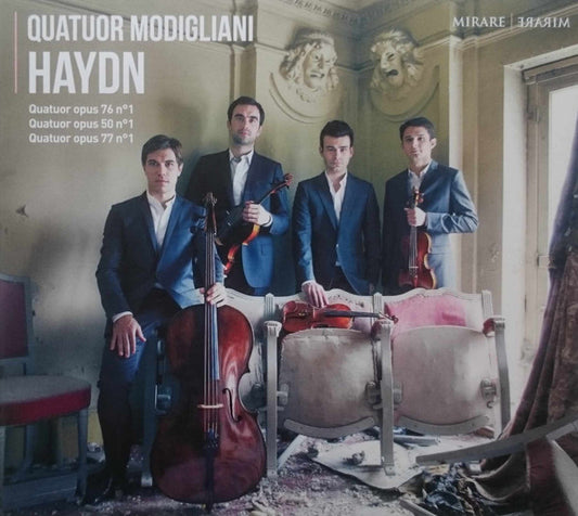 Haydn* - Quatuor Modigliani - Quatuor Opus 76 N°1; Quatuor Opus 50 N°1; Quatuor Opus 77 N°1 (CD, Album)