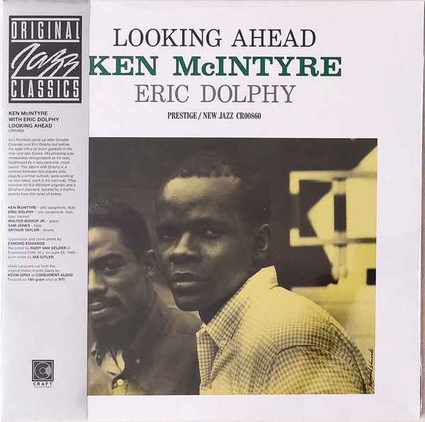 Ken McIntyre With Eric Dolphy - Looking Ahead (LP, Album, RE, 180)
