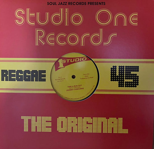 Johnny Osbourne / The Heptones, Sound Dimension - Time A Run Out / Got To Fight On (12", Single)