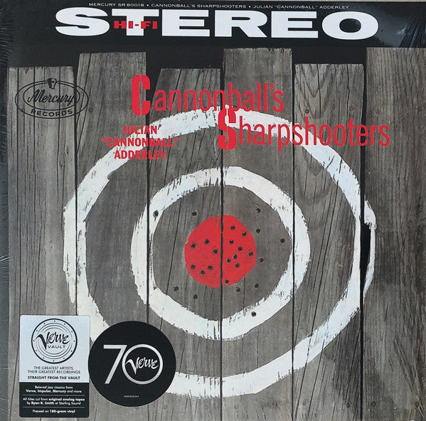 Julian "Cannonball" Adderley* - Cannonball's Sharpshooters (LP, Album, RE, 180)