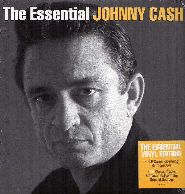 Johnny Cash - The Essential Johnny Cash (2xLP, Comp, Mono, RE, RM)