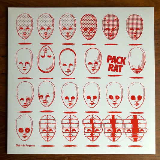 Pack Rat - Glad To Be Forgotten (LP, Red)