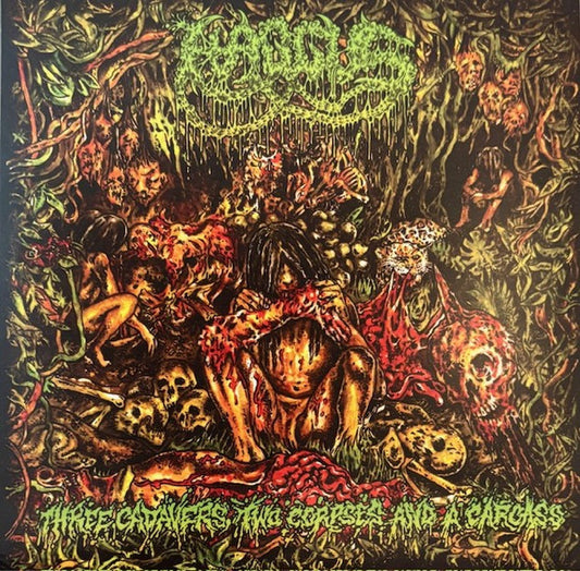 Haggus - Three Cadavers, Two Corpses And A Carcass (7", EP, Gre)