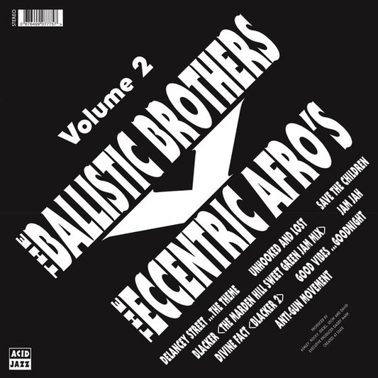 The Ballistic Brothers Vs. The Eccentric Afros* - Volume 2 (LP, RE)