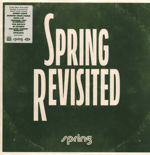 Various - Spring Revisited (2xLP, Comp, Whi)