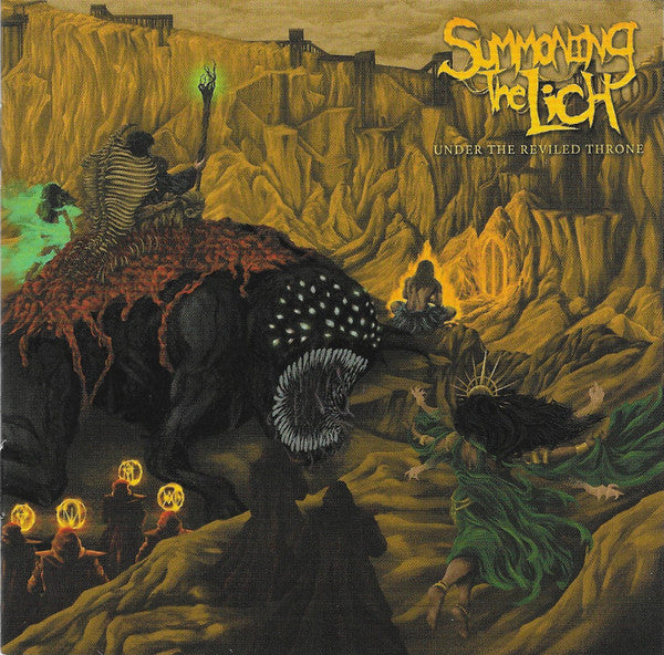 Summoning The Lich - Under The Reviled Throne (CD, Album)